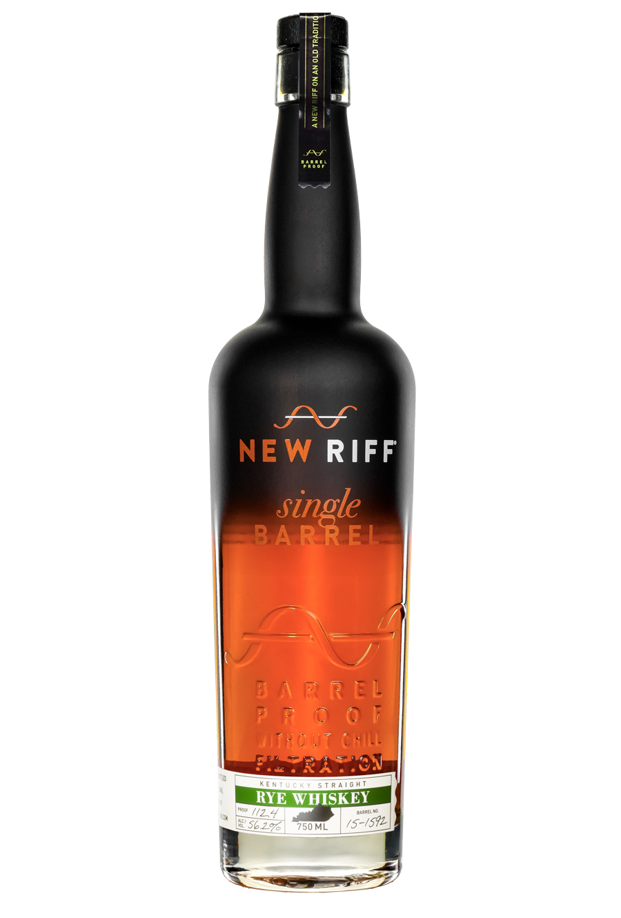 New Riff Single Barrel Rye Whiskey