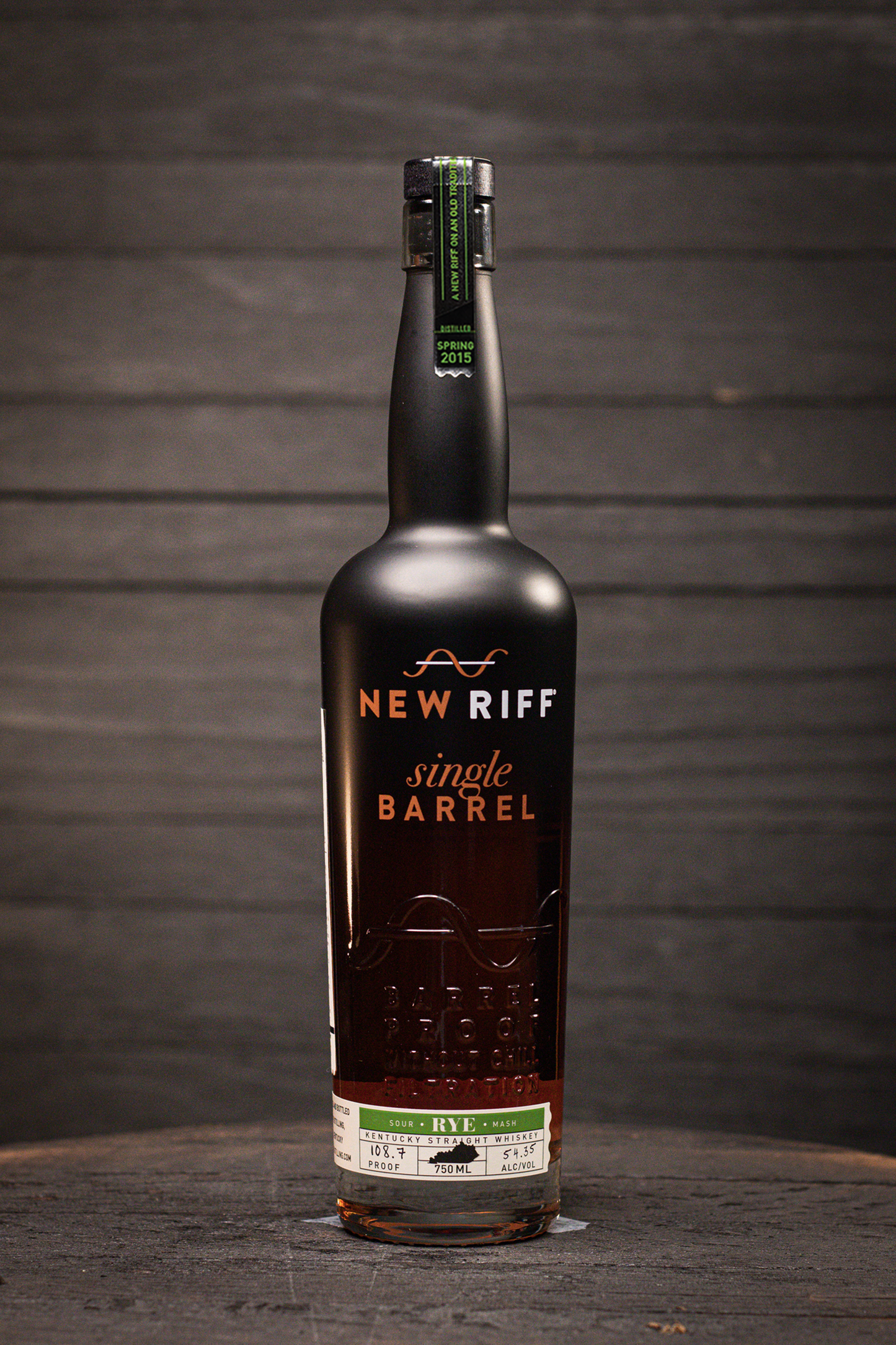 New Riff Single Barrel Rye Whiskey